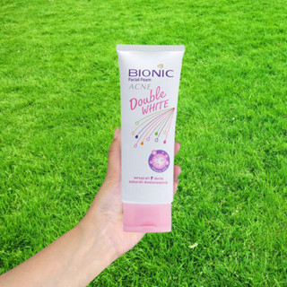 bionic FACIAL FOAM ACNE DOUBLE WHITE ไบโอนิค เฟเชียลโฟม แอคเน่ ดับเบิ้ล ไวท์