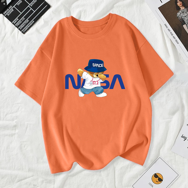 Cosco เสื้อยืดผู้หญิงสาวลายการ์ตูนน่ารัก#A92 - รูปที่ 5