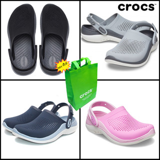 ส่งจากกรุงเทพ CROCS Literide 360 Clog รองเท้าแตะ รองเท้าผู้ใหญ่ รองเท้าหัวโต รองเท้าลำลอง