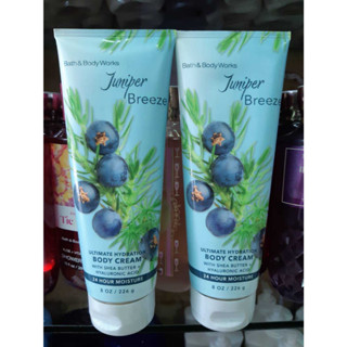 ครีมน้ำหอม Bath &amp; Body Works Juniper Breeze Body Cream 226g. ของแท้ (สินค้า1ชิ้น)