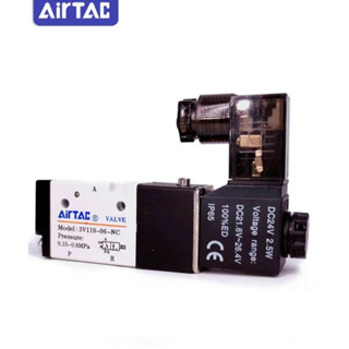 AIRTAC โซลินอยด์วาล์ว รุ่น 3V110-06NC DC24V 2.5W