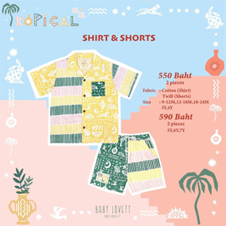 เช็ทลูกชาย 6Y+หมวก M New babyloveet
