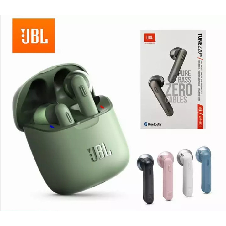 หูฟังไร้สาย หูฟังบลูทูธรุ่น T220 tws เสียงเบสแน่น true wireless Bluetooth สินค้ามีประกันพร้อมส่ง