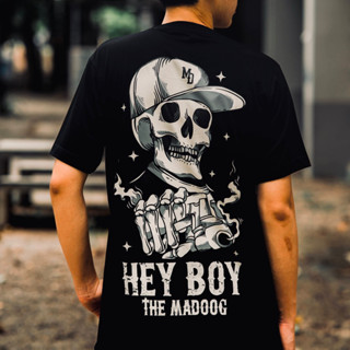 Maddogstreet ® เสี้อยืดลาย THEMADDOG แขนสั้น เสื้อยืดผู้ชาย