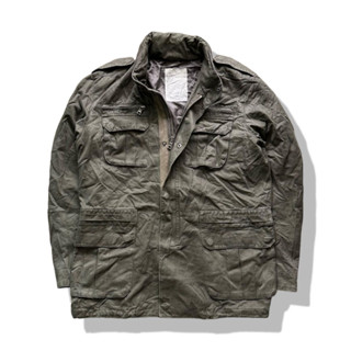 Eight Seconds Hooded Military Jacket รอบอก 45”