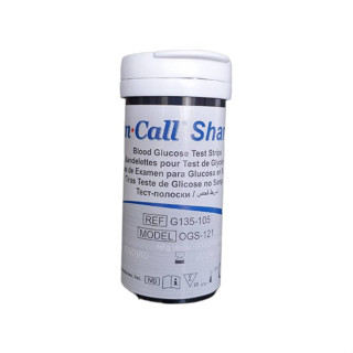 แผ่นตรวจน้ำตาล oncall sharp 25 test เยอรมัน strip on call sharp ของแท้