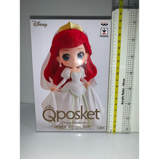 Qposket Disney Character - Ariel Dreamy Style (B) สีขาว แท้ มือ 1