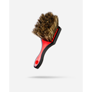 Adams RubBerized Boars Hair Wheel Face Brush แปรงขนแข็งขนาดใหญ่ สำหรับขัดทำความสะอาดล้อรถยนต์ ขนาด 8.5 นิ้ว