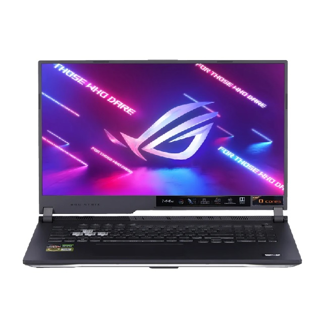 NOTEBOOK (โน้ตบุ๊ค) ASUS ROG STRIX G17 GL743IE-HX037Wสีดำ มือสอง อัพเกรดแรม