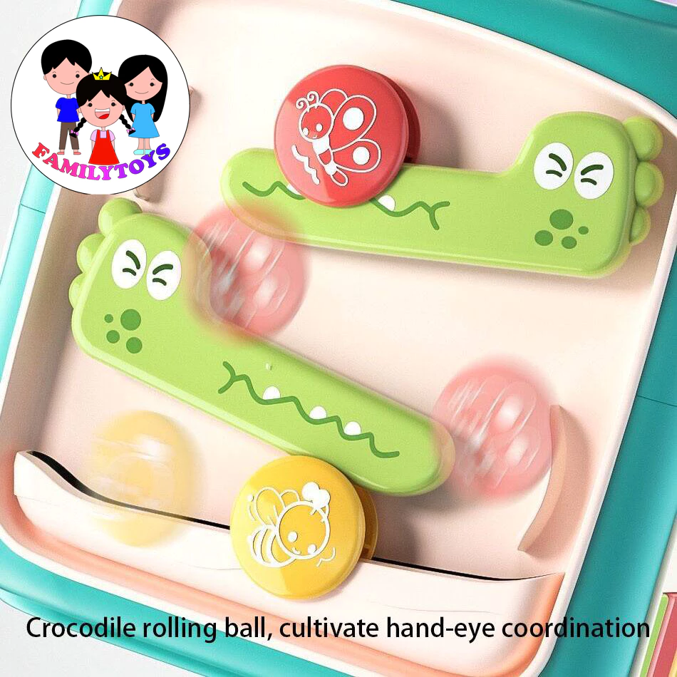 familytoys168 กล่องกิจกรรมรูปทรงเรขาคณิต 6 เหลี่ยมมีเสียงเพลง YL711 thumbnail 3