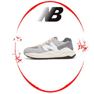 New Balance NB5740 Gray Dayความรู้สึกผ่อนคลาย รายละเอียดประณีต รองเท้าวิ่งส้นเตี้ยที่ทนทานต่อการสึกหรอสำหรับบุรุษและสตรี