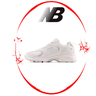 New Balance NB 530ความรู้สึกผ่อนคลาย รายละเอียดประณีต รองเท้าวิ่งส้นเตี้ยที่ทนทานต่อการสึกหรอสำหรับบุรุษและสตรี