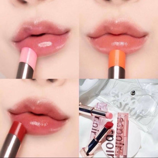 ลิปบาล์ม ออกใหม่ล่าสุดคะ สีสวยมาก คู่แฝด Dior lip glow  Espoir Nowear Glow lip balm  ขนาด 4.5 g.