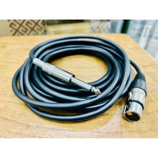 6.5 Male Mono to XLR Female Cable 5meters