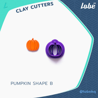 Pumpkin Shape B Clay Cutter/Clay Tools/ Polymer Clay Cutter/ แม่พิมพ์กดดินโพลิเมอร์รูปทรงฟักทอง B