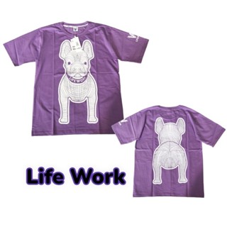 เสื้อยืดเกาหลี Life Work ผ้านิ่มๆ งานจริงสวยตรงปก