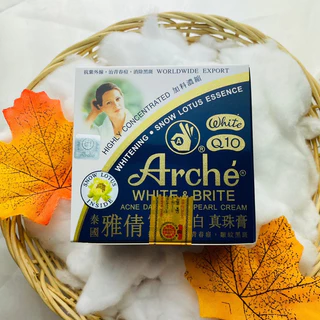 Arche pure pearl cream อาร์เช่ เพิร์ล ครีมบำรุงผิวหน้า บูริทิน แอ็คเน่ ดาร์ค สปอท snow lotus