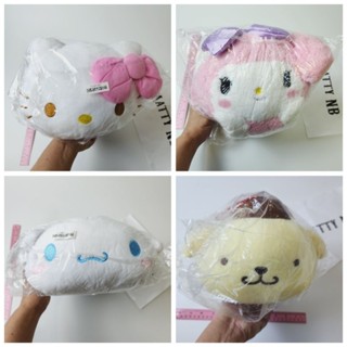 ตุ๊กตา Sanrio ซานริโอ ของแท้ ท่านอน ใหม่ป้ายห้อย จากญี่ปุ่น