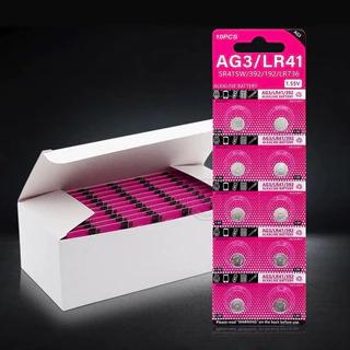 ถ่านกระดุม AG3/LR41 1.55V คุณภาพดี ราคา10ก้อน/แพ็ค