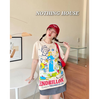 NOTHING HOUSE🏡เสื้อยืดลายซินเดอเรลล่า