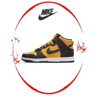 ของแท้ 100 % Nike Dunk High รองเท้าผ้าใบหุ้มข้อสูงกันลื่น