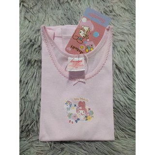 SANRIO เสื้อกล้ามเด็ก สีฟ้า สีชมพู สีขาว