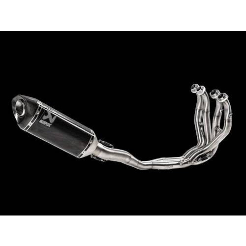 ท่อ AKRAPOVIC - RACING CARBON NEW SHAPE LOGO ALUMINIUM (A) Kawasaki ZX6R 2019-2022