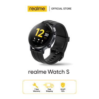 realme Watch S, Real-time Heart Rate Monitor, 15-Day Battery Life, Blood-oxygen Level Monitor