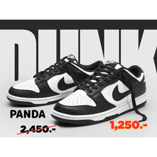 รองเท้าผ้าใบ NK Dunk Low Panda รุ่นยอดฮิต ใส่สบาย มีกล่อง ส่งในไทย