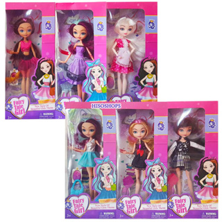 FAIRY TALE GIRL DOLL ตุ๊กตาบาร์บี้นางฟ้า งานข้อต่อ ราคาต่อ 1 ตัว ในชุดแสนสวย + อุปกรณ์ 1 ชิ้น