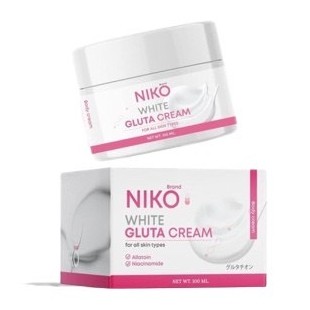 ครีมนิโกะ Niko White Gluta Cream ครีมกลูต้า บำรุงผิวกาย 100ml.