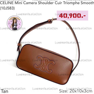 👜: New!! Celine Mini Camera Shoulder Cuir Triomphe ‼️ก่อนกดสั่งรบกวนทักมาเช็คสต๊อคก่อนนะคะ‼️