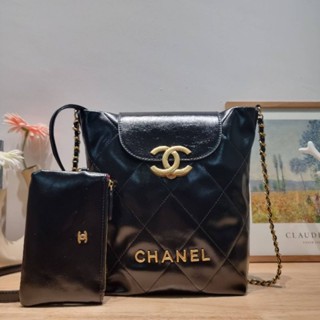 กระเป๋าสะพาย 2in1 ชาแนล Cha crossbody tote bag 007