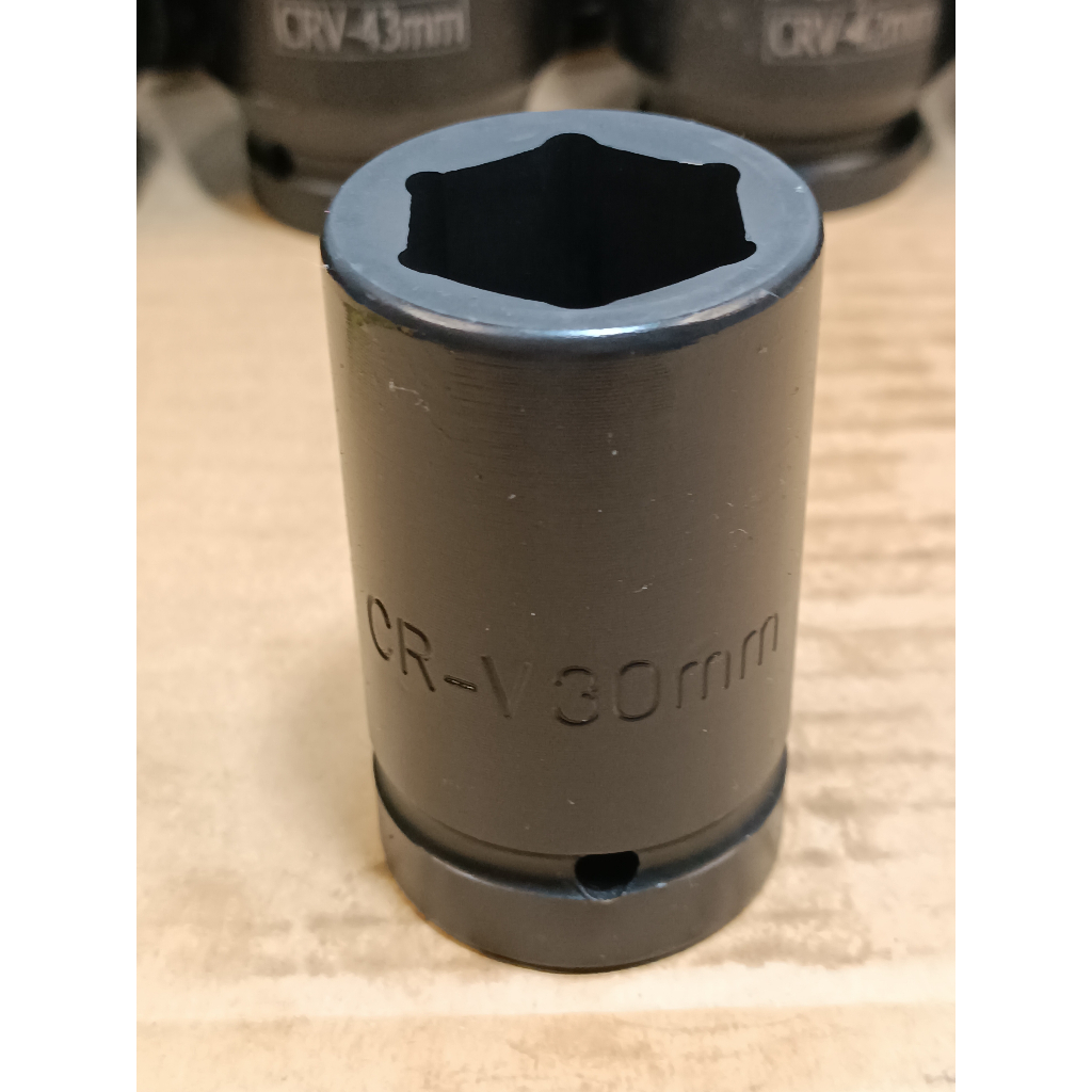 ลูกบล็อก ลูกบล็อกยาว บล็อกลม 1 นิ้ว เบอร์ 30 มม. รุ่นงานหนัก (IMPACT SOCKET)