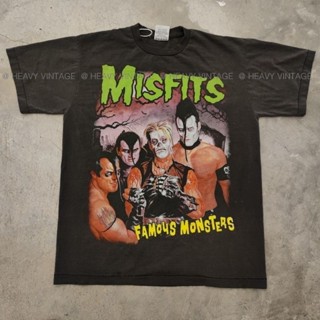 MISFITS FAMOUS MONSTERS เสื้อวง เสื้อทัวร์