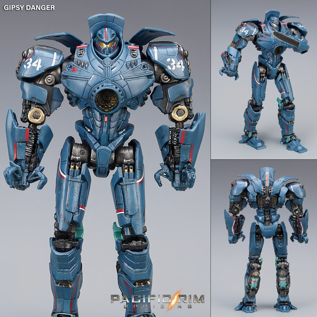 แอคชั่น ฟิกเกอร์ NECA Pacific Rim แปซิฟิค ริม สงครามอสูรเหล็ก Gipsy Danger ยิปซี แดนเจอร์ Ultimate E