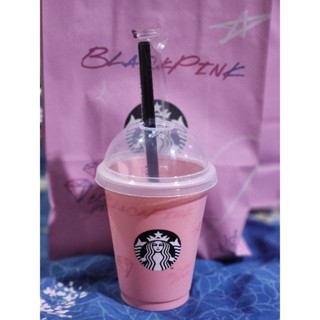 [พร้อมส่ง] แก้ว STARBUCKS X BLACKPINK แก้ว BLACKPINK REUSABLE CUP แก้วblackpink