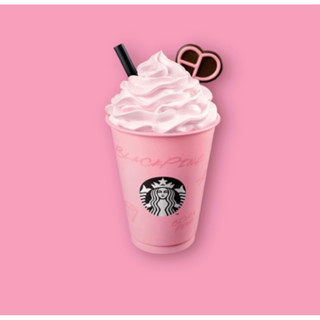 💖พร้อมส่ง💖แก้วรียูส Starbucks x Blackpink reuseableพร้อมถุงกระดาษ