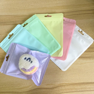 ♡  พร้อมส่ง |  Color Ziplock ถุงซิปล็อค สีสันสดใส