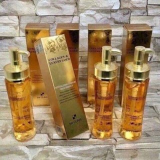 3W Clinic Collagen &amp; Luxury Gold Essence เซรั่มหน้าใส เซรั่มทองคำ คอลลาเจน 150 ml.