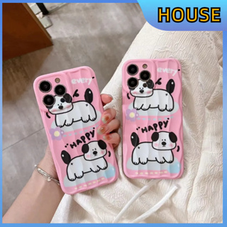 💲คูปองเคลม💲เคสไอโ case for iphone 11 12ระลอกน้ำ ลูกสุนัข เคส 14 13 12 11 pro max ป้องกันการล้มอย่างครอบคลุม