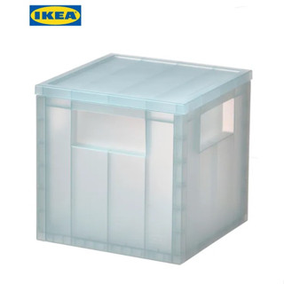 PANSARTAX พันซาร์ทักซ์ กล่องเก็บของพร้อมฝา ขนาด 16.5x16.5x16.5 ซม. IKEA