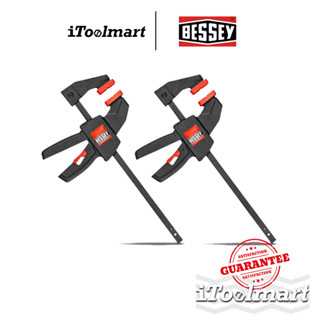 BESSEY แคลมป์จับชิ้นงาน One handed clamp EZS11-4SET (2 ตัว)