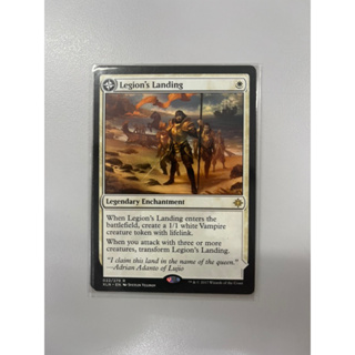 การ์ด MTG Legion’s Landing White Magic the Gathering EDH รุ่น Ixalan สภาพ Nm