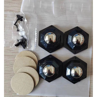 พร้อมส่ง 🇹🇭 ลูกล้อจิ๋ว 4 ล้อ ล้อจิ๋ว ล้อเลื่อน ล้อติดกล่อง ล้อแปะใต้ฐาน ล้อเคลื่อนที่