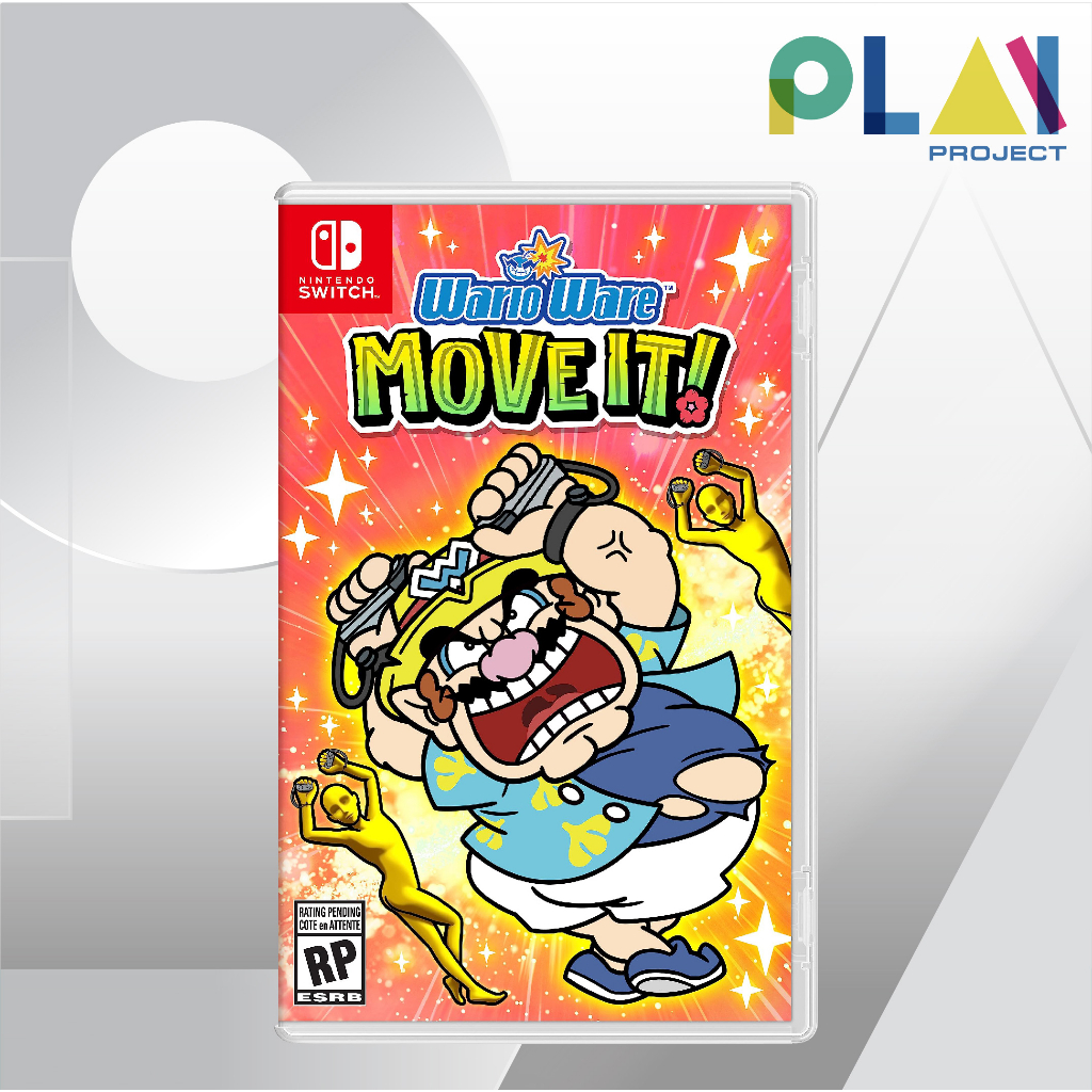 Nintendo Switch : WarioWare Move It!  [มือ1] [แผ่นเกมนินเทนโด้ switch]
