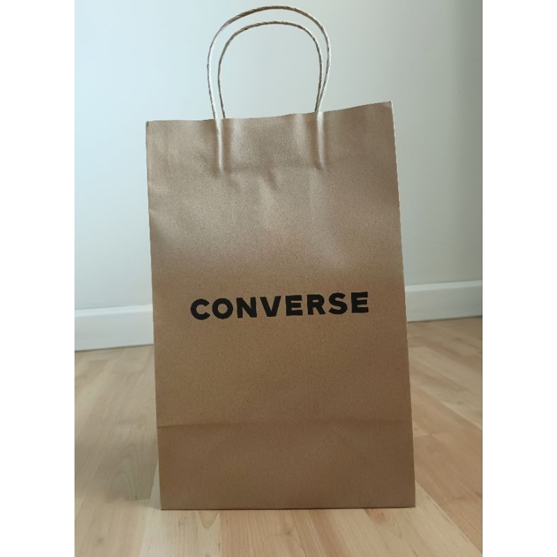 ถุงสินค้า Converse ถุงสินค้าคอนเวิร์ส สินค้าแท้ 100% ใส่เป็นของฝาก หรือเป็นของขวัญ