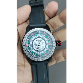 นาฬิกา สวิสแท้ ของน่าสะสมเก็งกำไร GV2 by Gevril Lucky 7 Automatic Mens Watch 9308 (Limited Edition)