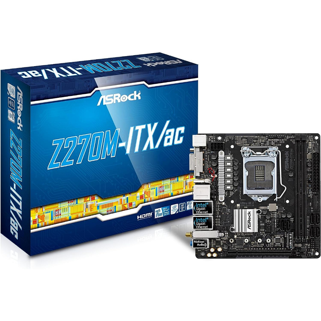 ASROCK Z270M-ITX/AC MAINBOARD DDR4