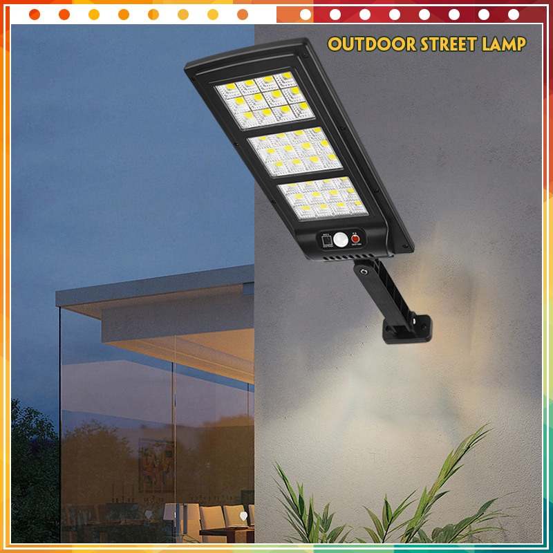 J308/J313/J315 ไฟถนนรีโมทคอนโทรล ไฟโซล่าเซลล์ LED แสงสีขาวโคมไฟสปอร์ตไลท์รุ่นใหม่พลังงานแสงอาทิตย์